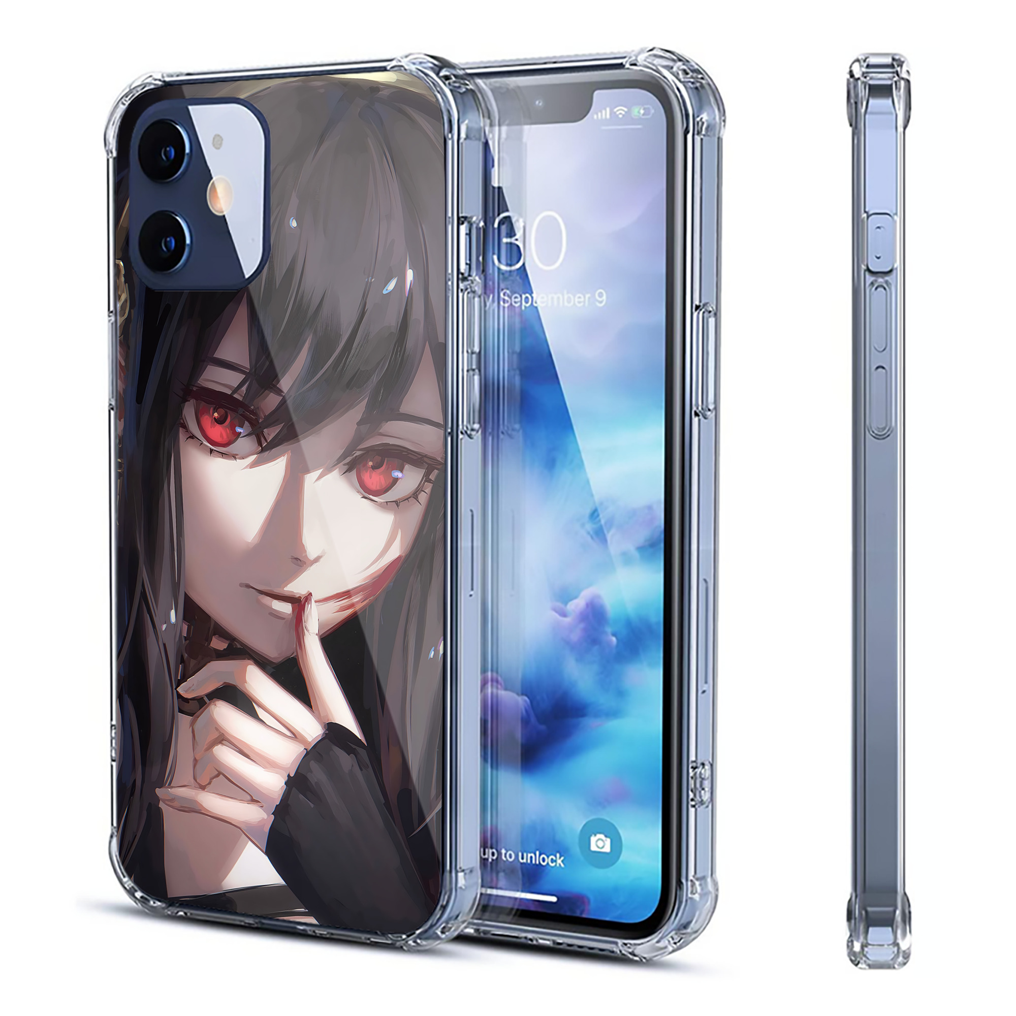 （画像用） SPY×FAMILY间谍家家酒 【iPhone 12シリーズ対応】透明スマホケース（クリアソフトケース）